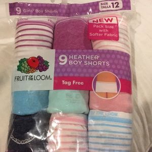 Fruit of the Loom boy shorts